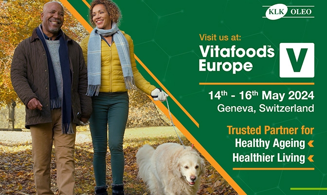 Discover KLK OLEO’s Innovative Solutions at Vitafoods Europe 2024