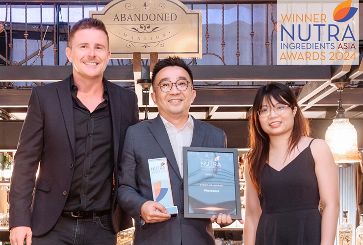 PhytoGaia Wins Prestigious NutraIngredients-Asia Start-up Award 2024: A Historic Achievement